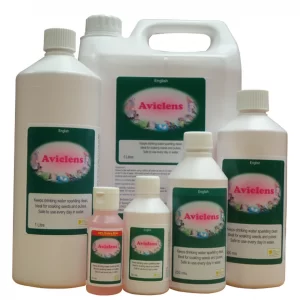 Aviclens - Water sanitiser for birds drinking water and soaked seed