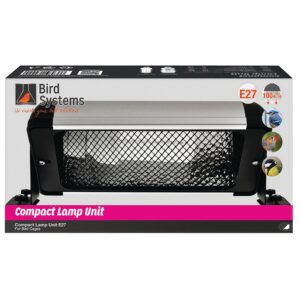 Bird Systems Compact UV Light Double Holder for Bird Cages