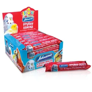 Johnsons Treat 2 Eat 45g Budgie/Parakeet Fruity Sticks