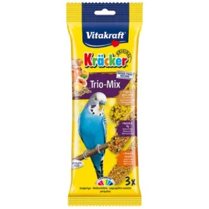 Vitakraft Budgie Triple Sticks Honey/Egg/Fruit 30386