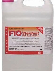 F10 Cold Sterilant with Rust Inhibitor RTU - 5 litre