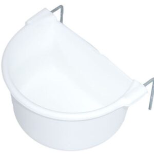 H`WELL 2-HOOK FEEDER MED WHITE