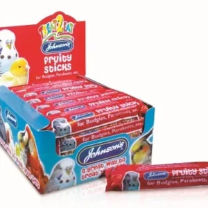 JV BUDGIE & PARAKEET FRUITY STICK 45G